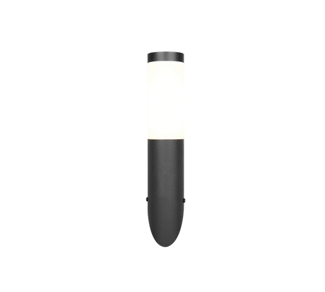 Aplique de exterior Trio Trioto LED negro mate 3000K IP44 39cm 209760132