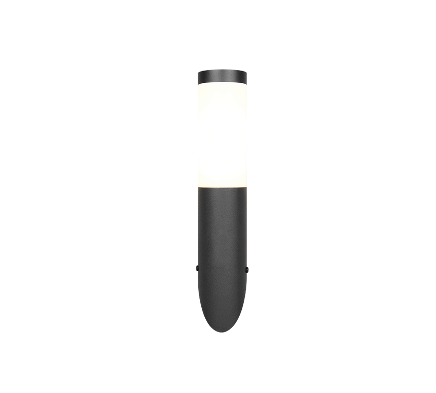 Aplique de exterior Trio Trioto LED negro mate 3000K IP44 39cm 209760132