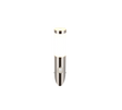 Aplique de exterior Trio Trioto LED níquel mate 3000K IP44 39cm 209769107