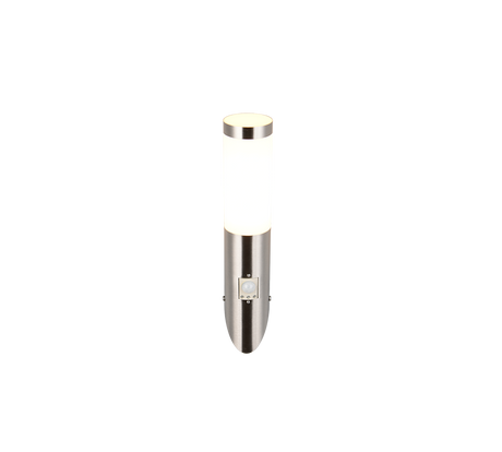 Aplique de exterior Trio Trioto LED níquel mate 3000K IP44 39cm 209769107