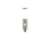Aplique de exterior Trio Trioto LED níquel mate 3000K IP44 39cm 209769107