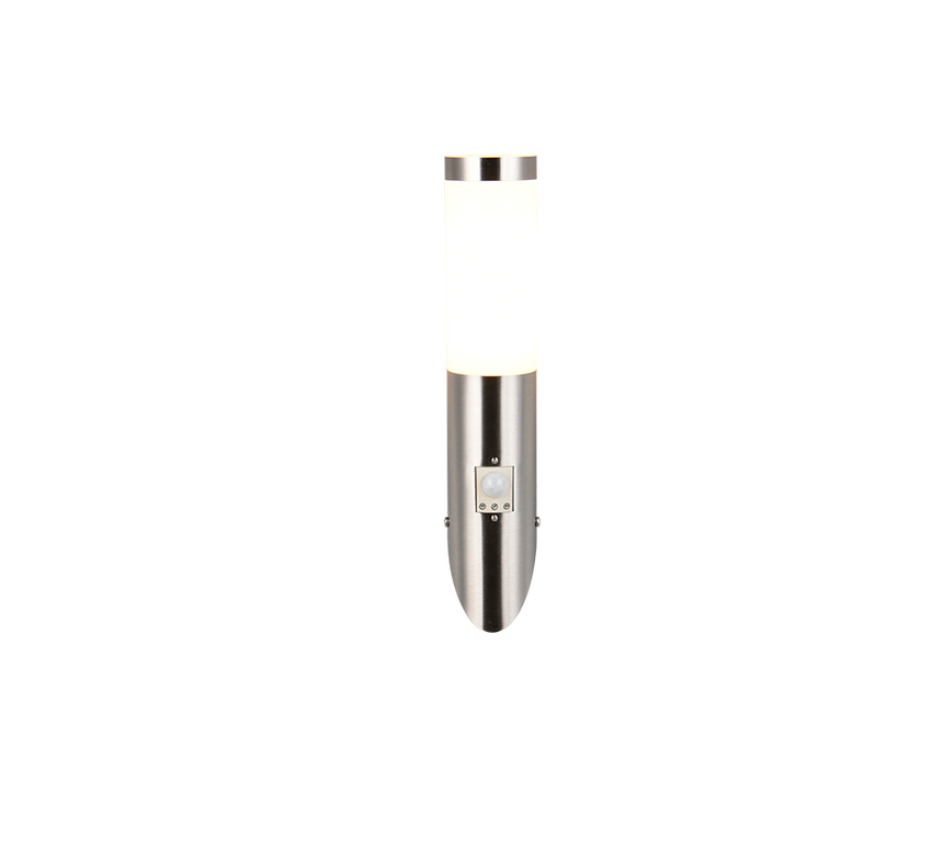 Aplique de exterior Trio Trioto LED níquel mate 3000K IP44 39cm 209769107