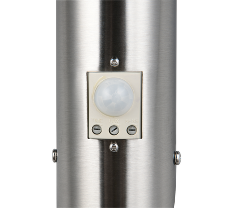 Aplique de exterior Trio Trioto LED níquel mate 3000K IP44 39cm 209769107