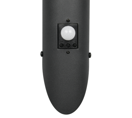 Aplique de exterior Trio Trioto LED negro mate 3000K IP44 39cm 209769132