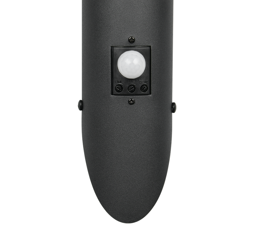 Aplique de exterior Trio Trioto LED negro mate 3000K IP44 39cm 209769132