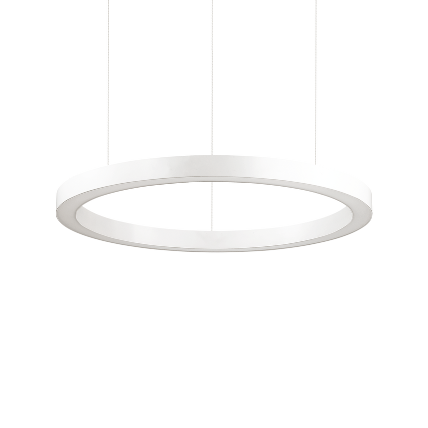 Lámpara colgante Ideal Lux Oracle blanco LED 35W Ø70cm 211381