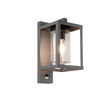 Aplique de exterior Trio Lunga antracita con sensor movimiento IP44 33,5cm 212069142