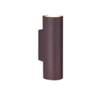 Aplique de pared Trio Marley 2 luces óxido arriba y abajo 2