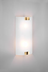 Aplique de pared Trio Pura LED latón antiguo 2700K 40cm 212700204