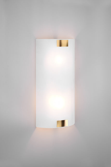 Aplique de pared Trio Pura LED latón antiguo 2700K 40cm 212700204