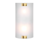 Aplique de pared Trio Pura LED latón antiguo 2700K 40cm 212700204