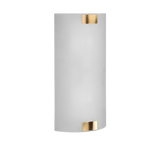 Aplique de pared Trio Pura LED latón antiguo 2700K 40cm 212700204