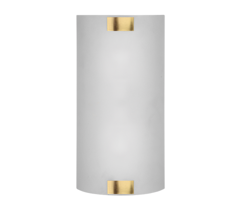 Aplique de pared Trio Pura LED latón antiguo 2700K 40cm 212700204
