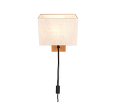 Aplique de pared Trio Nilam madera natural 212870236 - vista 4