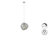 Lámpara de techo colgante Schuller Petra 1 luz cromo y  - vista 2
