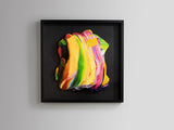 Pintura Schuller Cromatismo negro 84x84cm 214094 - imagen 6
