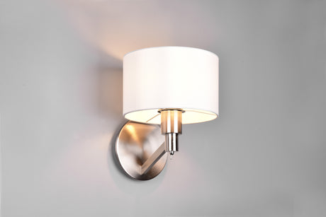 Aplique de pared Trio Cassio LED níquel mate 3000K 214470107