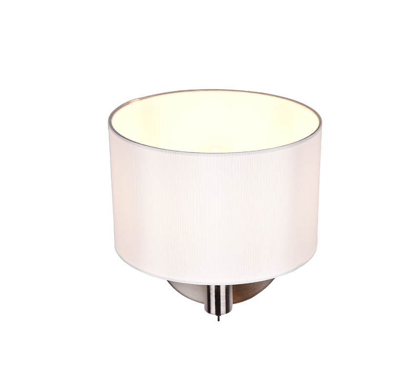 Aplique de pared Trio Cassio LED níquel mate 3000K 214470107