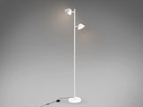 Schuller Taros Lámpara de pie salón 2 luces blanco 215619
