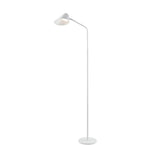 Lámpara de pie de salón Schuller Esino LED 1 luz blanco CCT orientable con mando 158cm ambiente