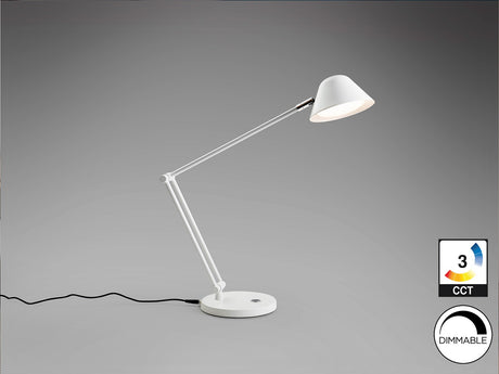 Lámpara de sobremesa Schuller Taros LED 1 luz blanco CCT 46cm vista 2