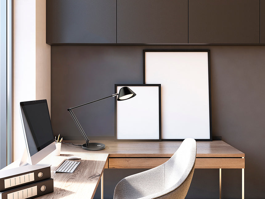 Schuller Taros Sobremesa 1 luz negro 215855