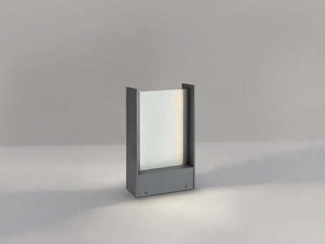 Baliza de exterior Schuller Matia LED gris 3000K IP65 2 - ambiente