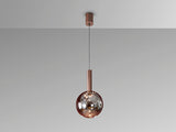Lámpara de techo colgante Sapore 1 luz bronce 216852