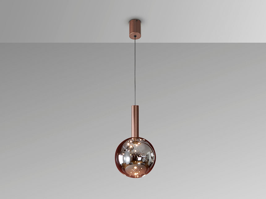 Lámpara de techo colgante Sapore 1 luz bronce 216852
