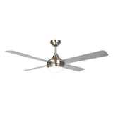 Sulion Ventilador de techo BALOO niquel con luz 2171494