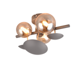Aplique de pared Trio Bubble LED antracita 3000K 217400342