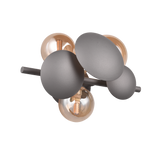 Aplique de pared Trio Bubble LED antracita 3000K 217400342