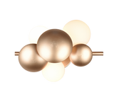 Aplique de pared Trio Bubble LED gold-colored 3000K 217400379