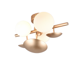 Aplique de pared Trio Bubble LED gold-colored 3000K 217400379