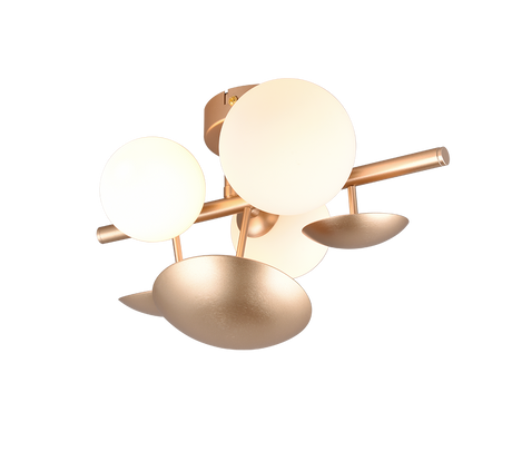 Aplique de pared Trio Bubble LED gold-colored 3000K 217400379