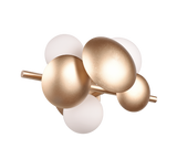 Aplique de pared Trio Bubble LED gold-colored 3000K 217400379