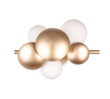 Aplique de pared Trio Bubble LED gold-colored 3000K 217400379