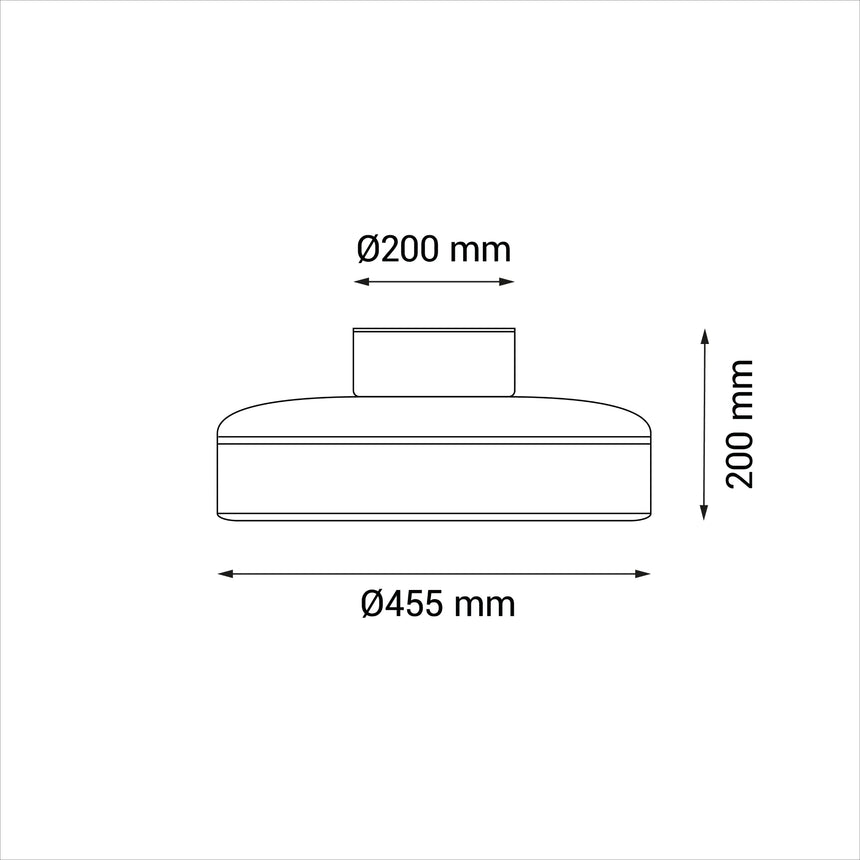 Sulion Ventilador de techo ENKEL blanco con luz 2175492
