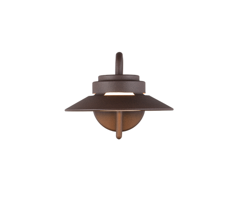 Aplique de exterior Trio Atrato LED rusty 4000K IP44 218260124