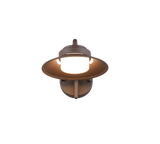 Aplique de exterior Trio Atrato LED rusty 4000K IP44 218260124