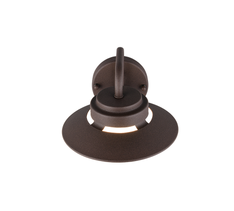 Aplique de exterior Trio Atrato LED rusty 4000K IP44 218260124
