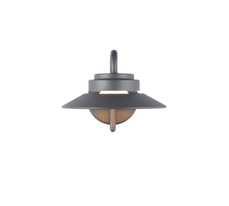 Aplique de exterior Trio Atrato LED antracita 4000K IP44 218260142