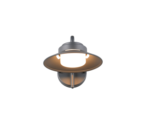 Aplique de exterior Trio Atrato LED antracita 4000K IP44 218260142