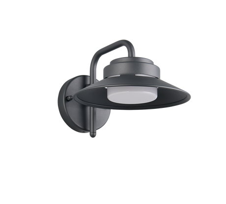 Aplique de exterior Trio Atrato LED antracita 4000K IP44 218260142