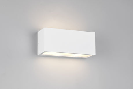 Aplique de exterior Trio Mayenne LED blanco mate 2700K IP44 218560231