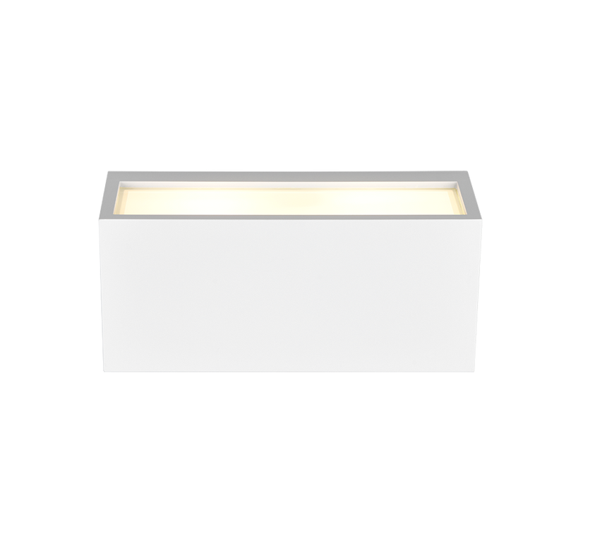 Aplique de exterior Trio Mayenne LED blanco mate 2700K IP44 218560231