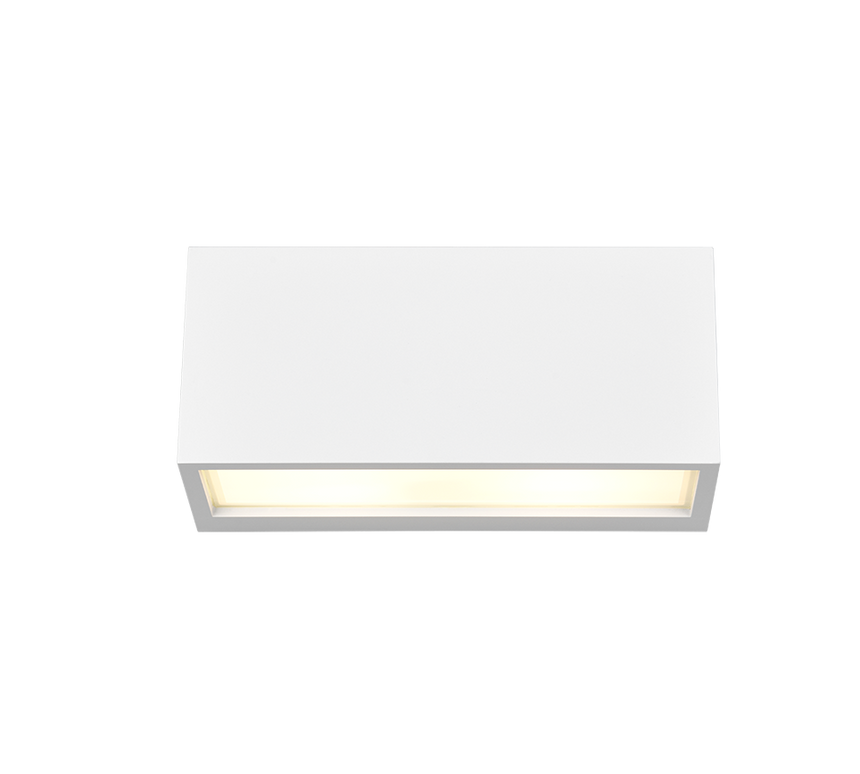 Aplique de exterior Trio Mayenne LED blanco mate 2700K IP44 218560231