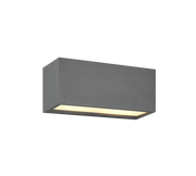 Aplique de exterior Trio Mayenne 2 luces antracita arriba y abajo IP44 218560242