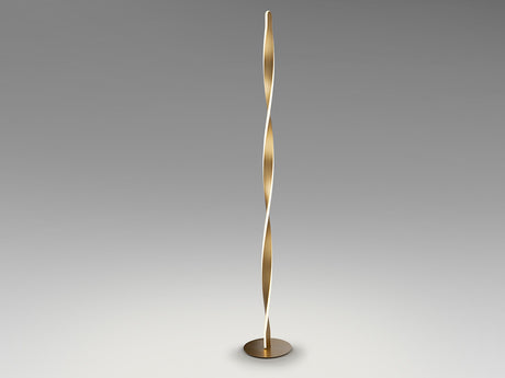 Lámpara de pie Schuller Twist LED oro 3000K 150cm vista 3