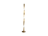 Lámpara de pie Schuller Twist LED oro 3000K 150cm ambiente
